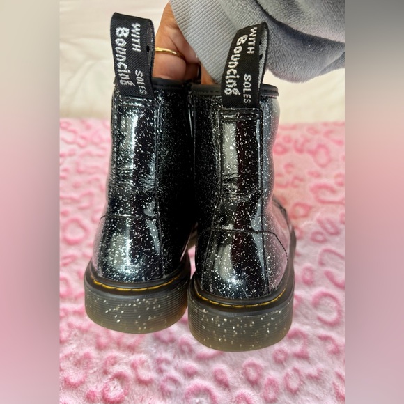Dr. Martens Black Glitter Combat Boots
Women’s Size: 5 - Picture 3 of 8